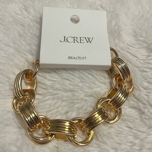 J. Crew Gold Link Bracelet